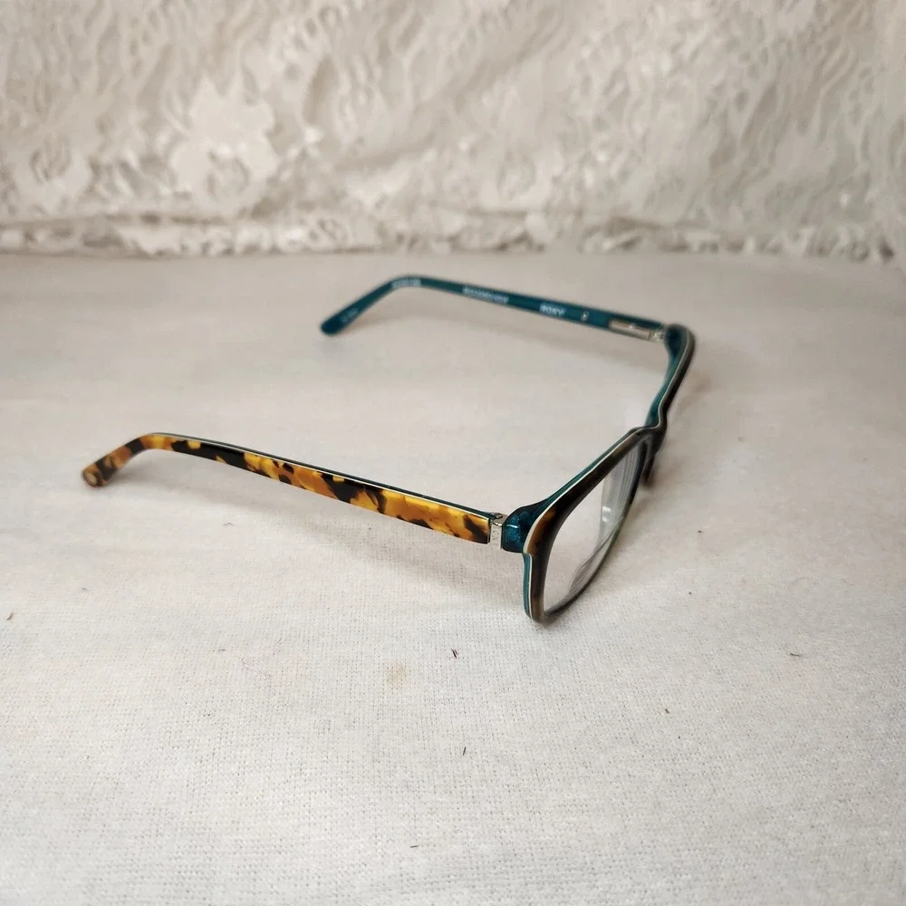Roxy Eyeglasses 4229198 RO3580/404 Glasses Frames Only Blue/Transp Faux Tortus